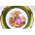 mica farfurie decorativa Limoges : Fragonard, cca 1950. Franta